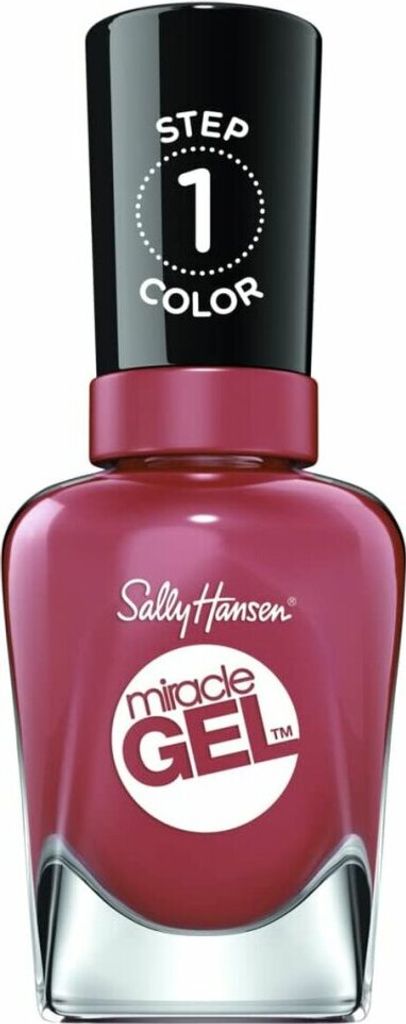 Sally Hansen | Nagellack Miracle Gel 256 Proper P-rose - 14,7 ml - Langanhaltende Farbe - Gel-nagellack