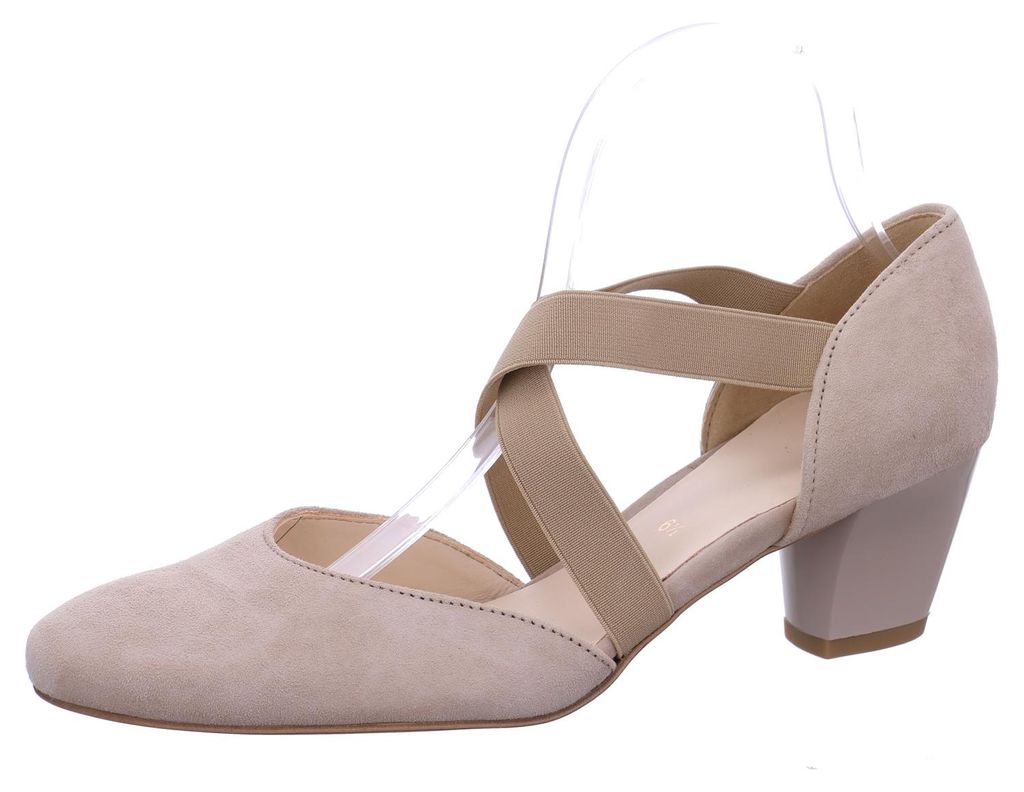 Ara Pumps, Absatz bis 65 mm in beige, Gr. 5 Produktbild 