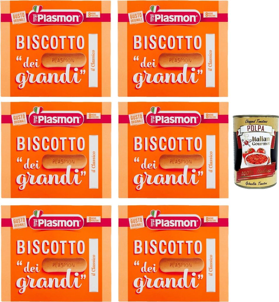 6x Plasmon il Biscotto dei Grandi 300g + Italian Gourmet Produktbild 