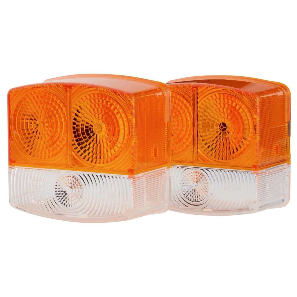 HELLA Blinkerglas 9EL 134 741-021 Links für FENDT Farmer