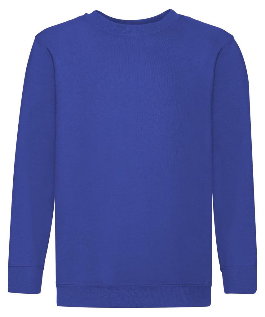 Fruit of the Loom - "Classic" Sweatshirt Eingesetzt für Kinder FK2672 (164-170) (Königsblau)