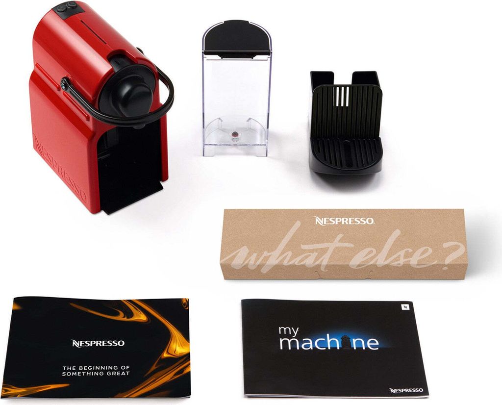 Ekspres do kawy Krups Nespresso Inissia (XN1005) Czerwony Zdjęcie produktu 8