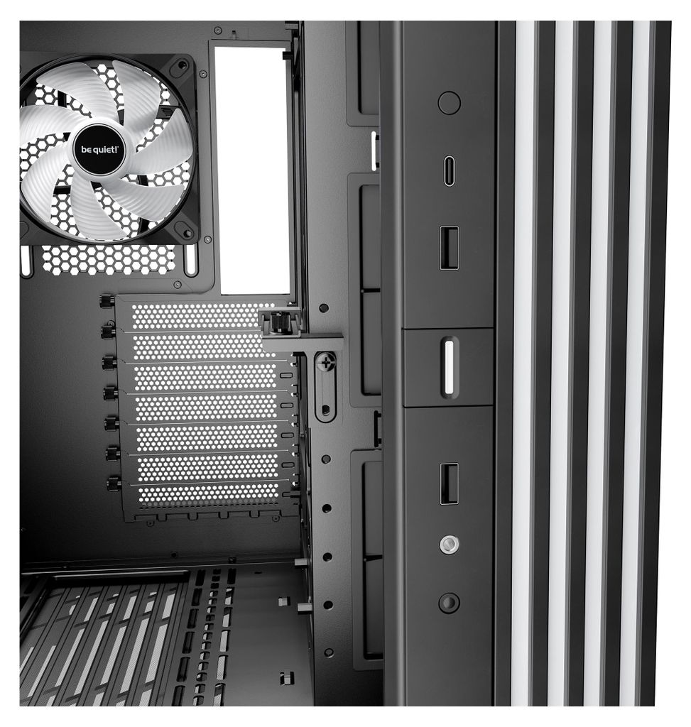 be quiet! LIGHT BASE 600 DX Black Gehäuse Produktbild 