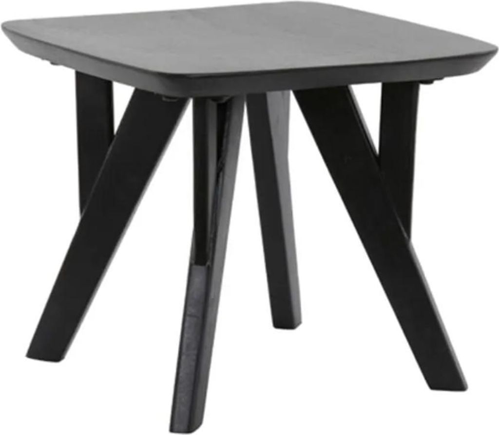 Light & Living - Beistelltisch QUENZA - Ø44x36cm - Schwarz