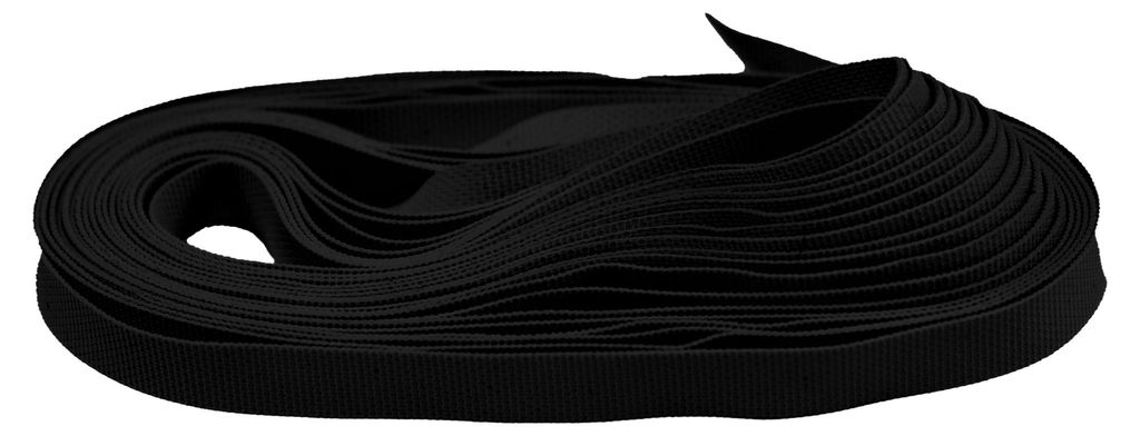 Badegummi 4m Gummiband für Badeanzug Bikinis Badehosen elastisches Band Flachgummi schwarz