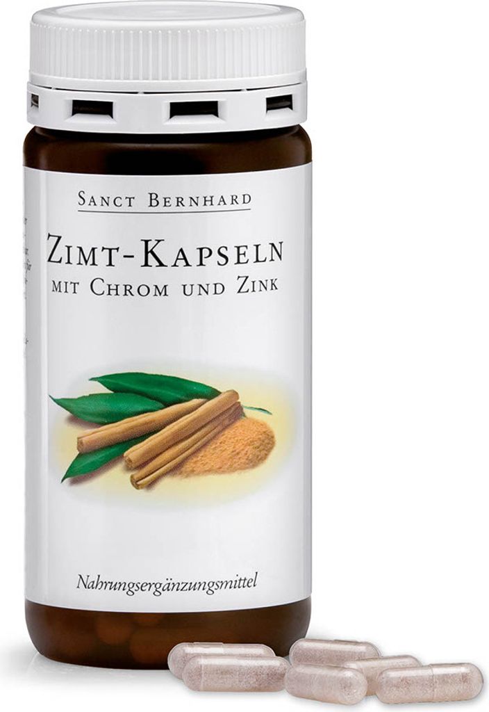 Sanct Bernhard Zimt-Kapseln - 180 Kapseln Produktbild 