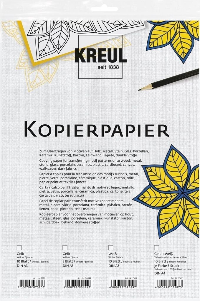 Kreul Speciální papír 3 A3 Obrázek produktu 