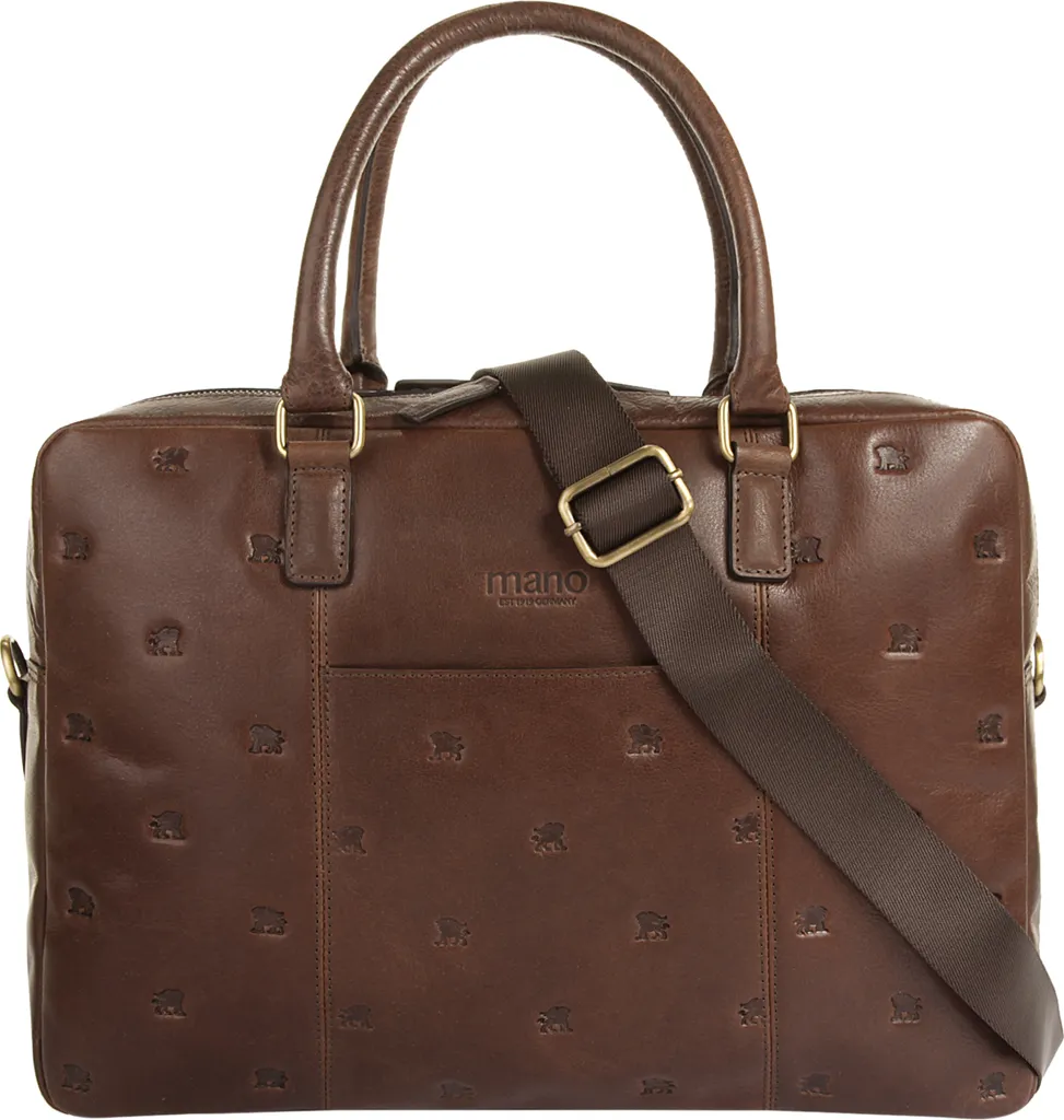 Borsa Laptop Pelle 15 Pollici Don Leon - Design Business Elegante - 11