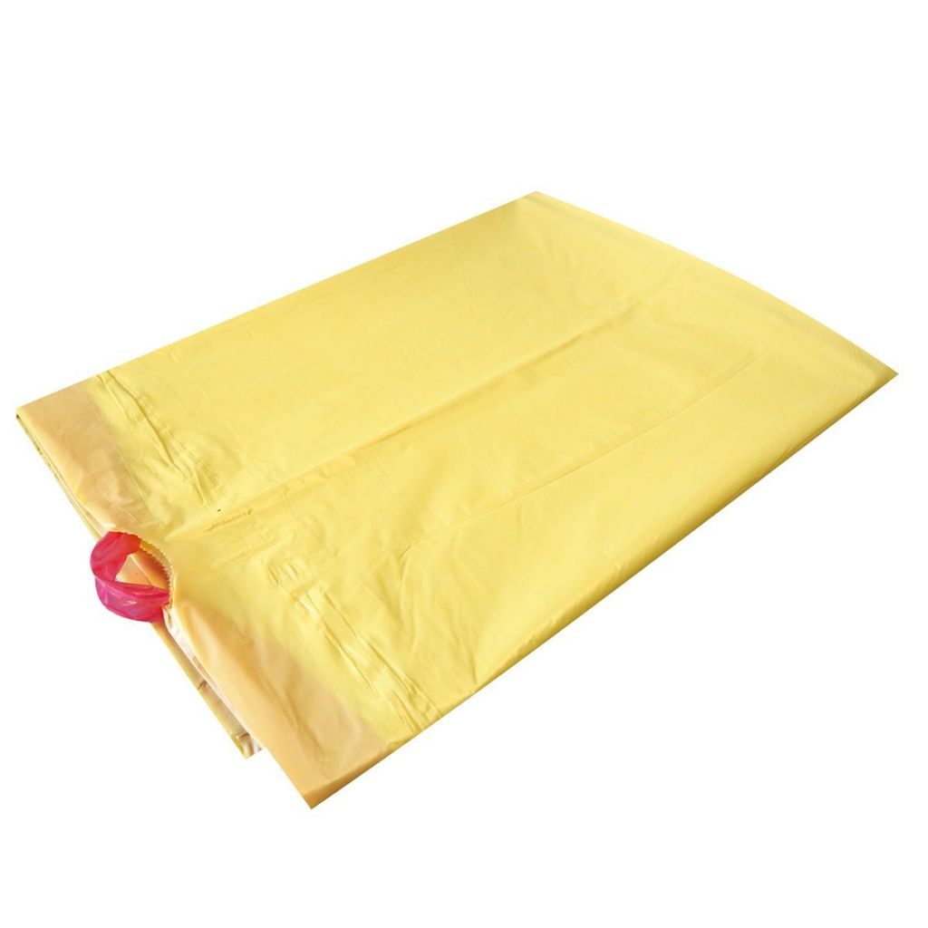 Abfallsack mit Zugband 120 l gelb 50 Stück Produktbild 