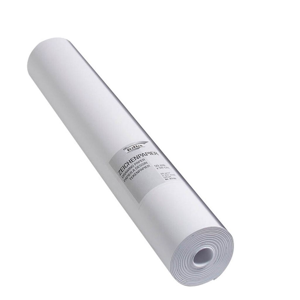 folia Skizzenrolle 80 g/qm, 50,0 cm x 50,0 m