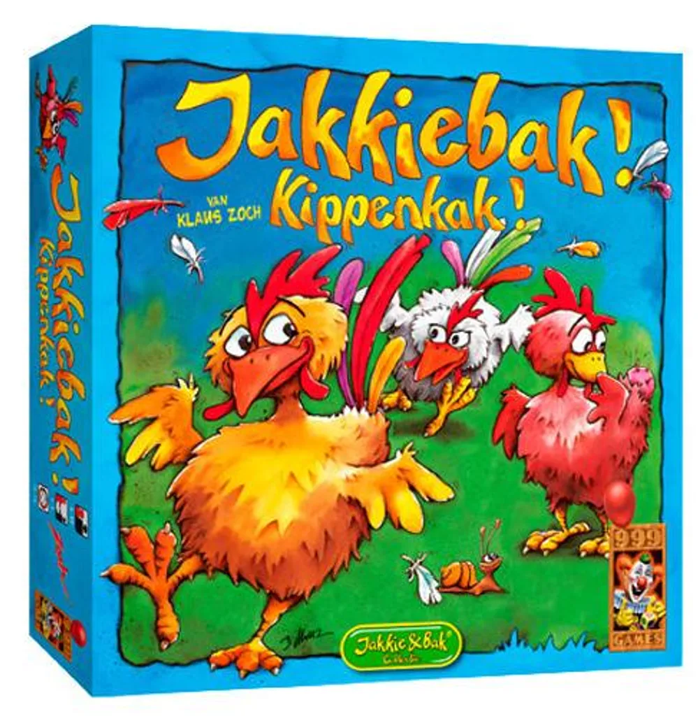 Jakkiebak Chickenkak Compact : Jeu de Cartes de Mémoire Nomade et Rapide