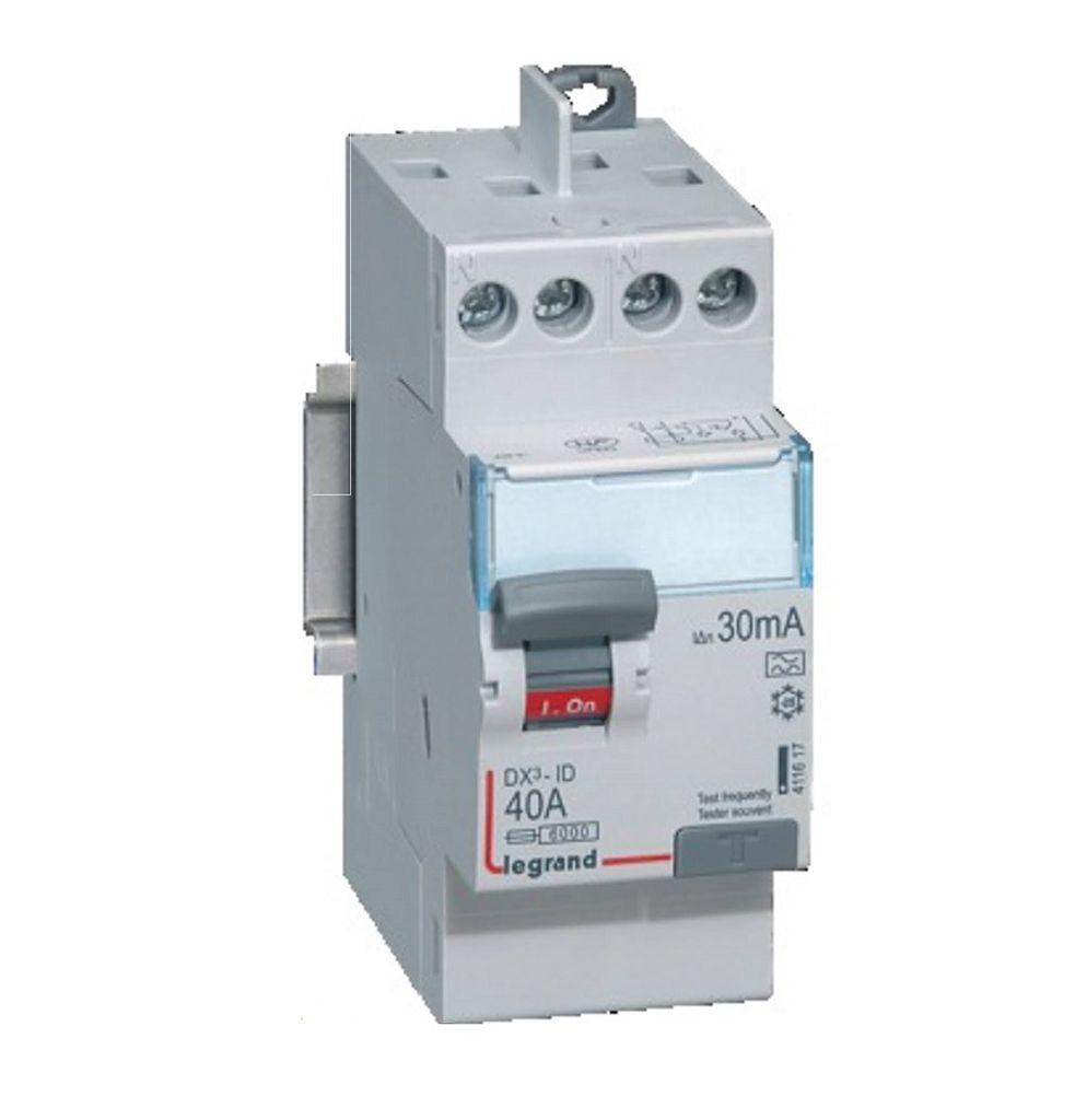Legrand 411.505 Schalter Differential 2P 40A 30mA AC-Typ - die Schrauben / Bolzen