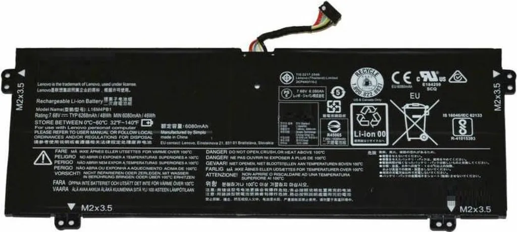 Batterie Li-Ion MBXLE-BA0314 pour Lenovo Yoga 720-13IKB Haute Capacité