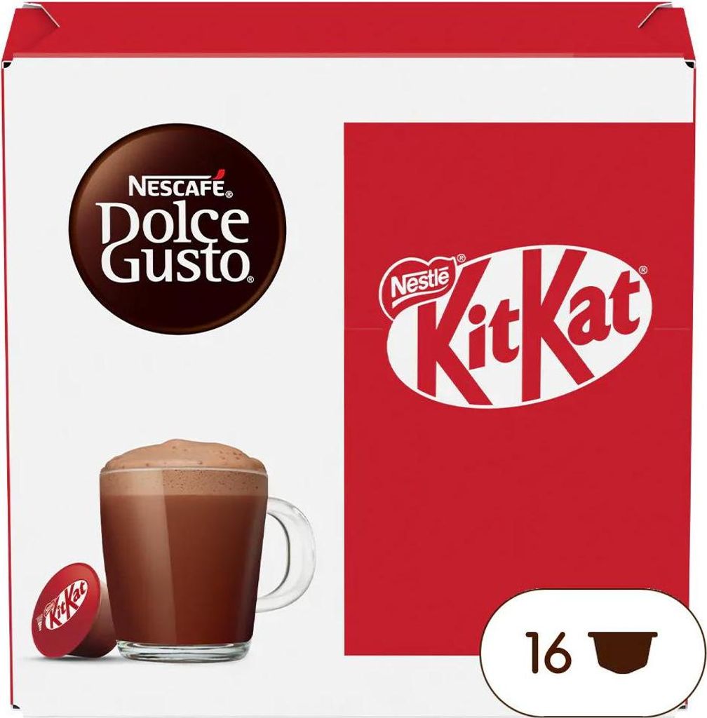Nescafé Dolce Gusto KitKat, Kaffeekapsel, Heiße Schokolade, Produktbild 
