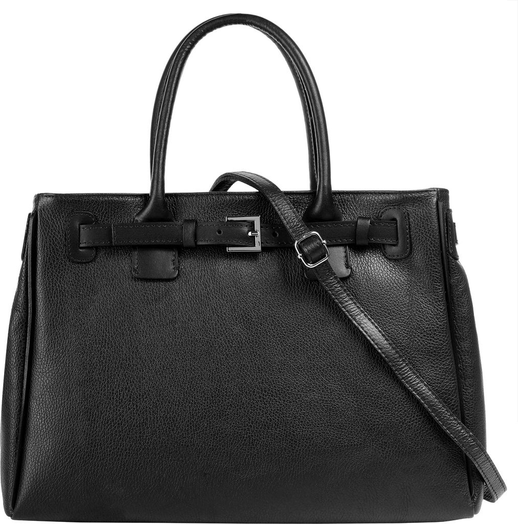 Cluty Handtasche Damen 021308 schwarz