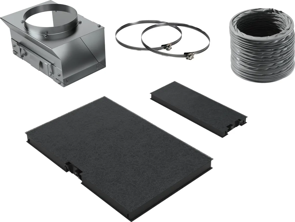 Éliminer odeurs de cuisine : Kit Siemens LZ10AKU00 recyclage de l'air