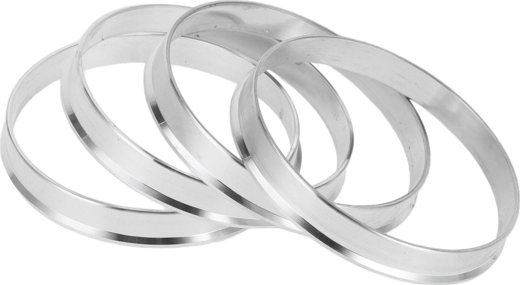 Hubzentrische Ringe, 70,3 mm ID auf 73,1 mm OD Fahrzeugradnabenringe aus Aluminiumlegierung, 4 Stück
