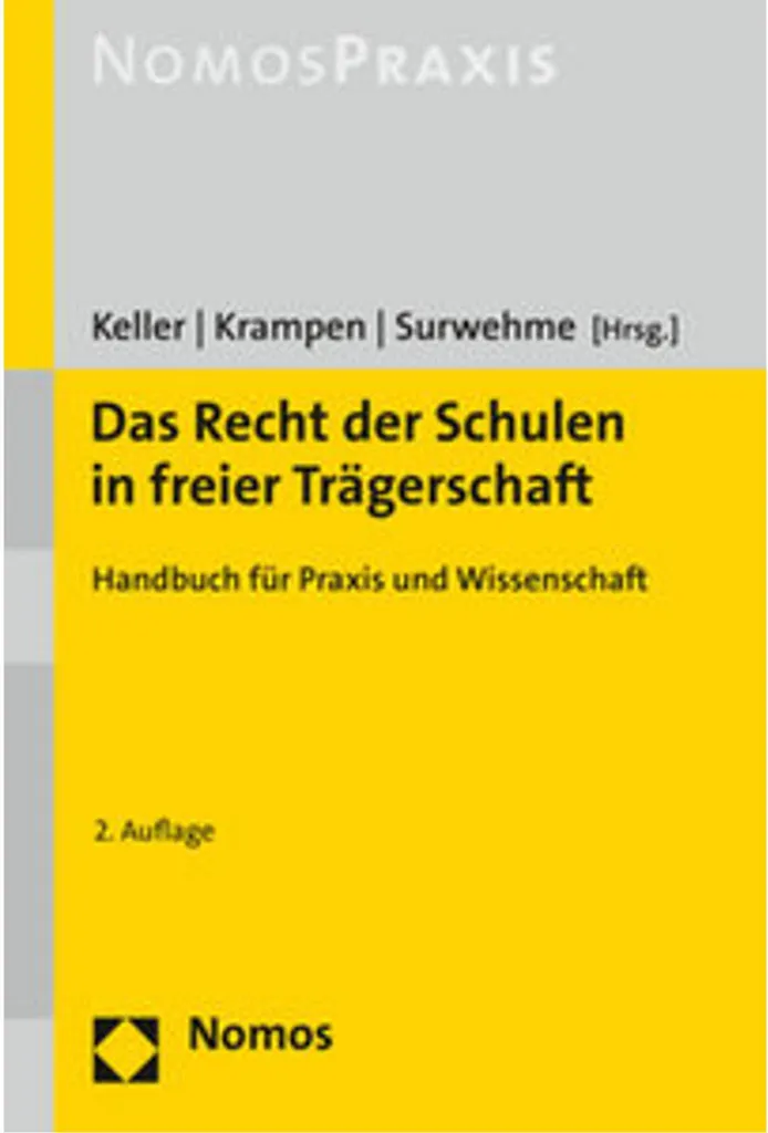 Droit des Écoles Privées : Expertise Das Recht der Schulen in freier..