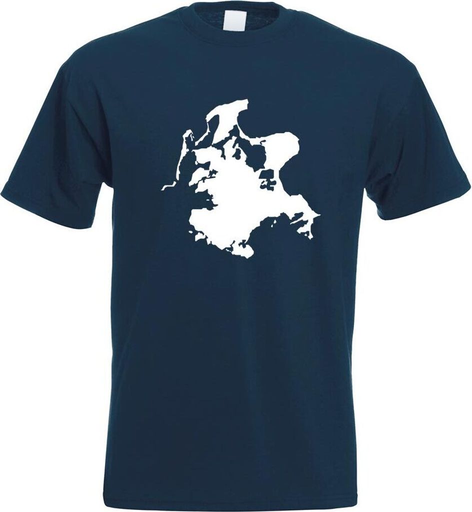 Kiwistar - T-Shirt - Navy - Rügen - Deutschland - Insel Motiv Bedruckt Funshirt Design Print - mit Motiv Bedruckt - Funshirt Design - Sport - Frei...