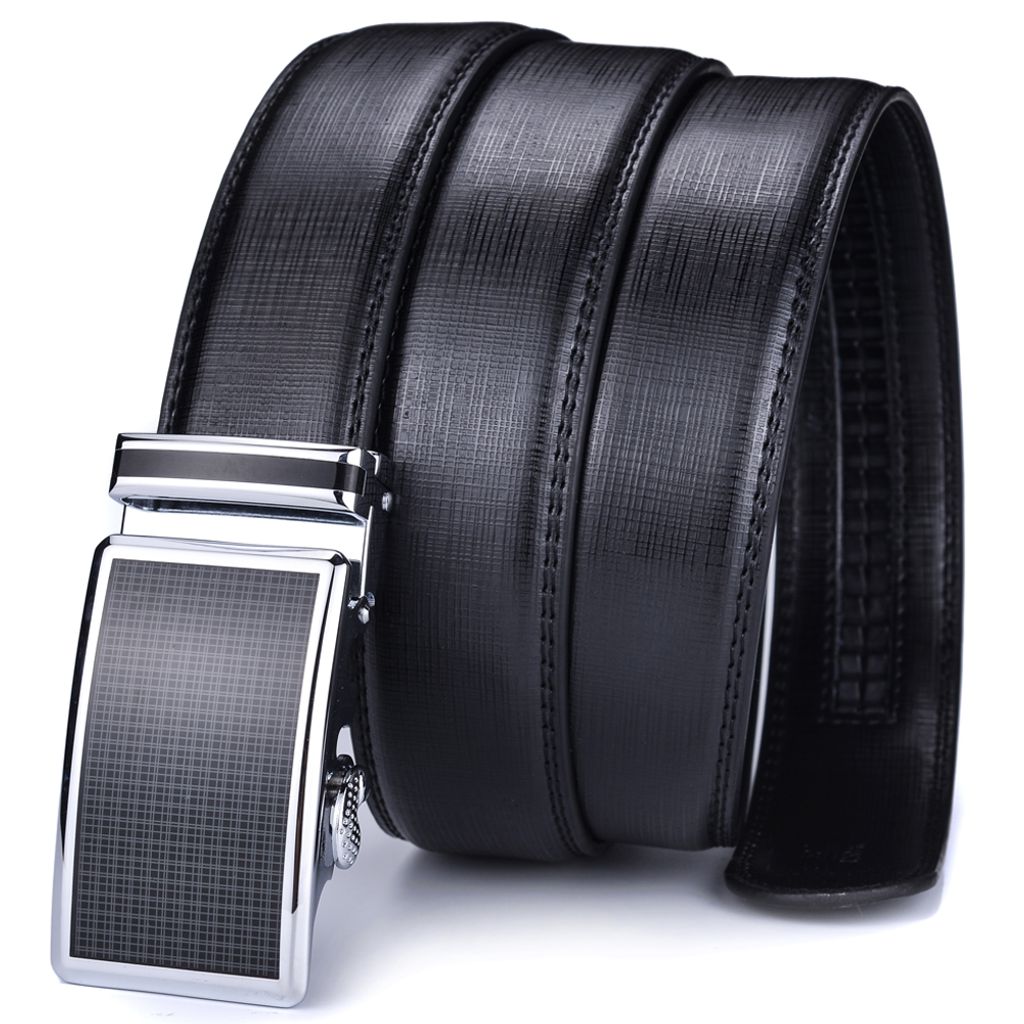 SAMTOBELY Herren Gürtel Automatik Gürtel mit Automatikschließe-3,5cm Breite
