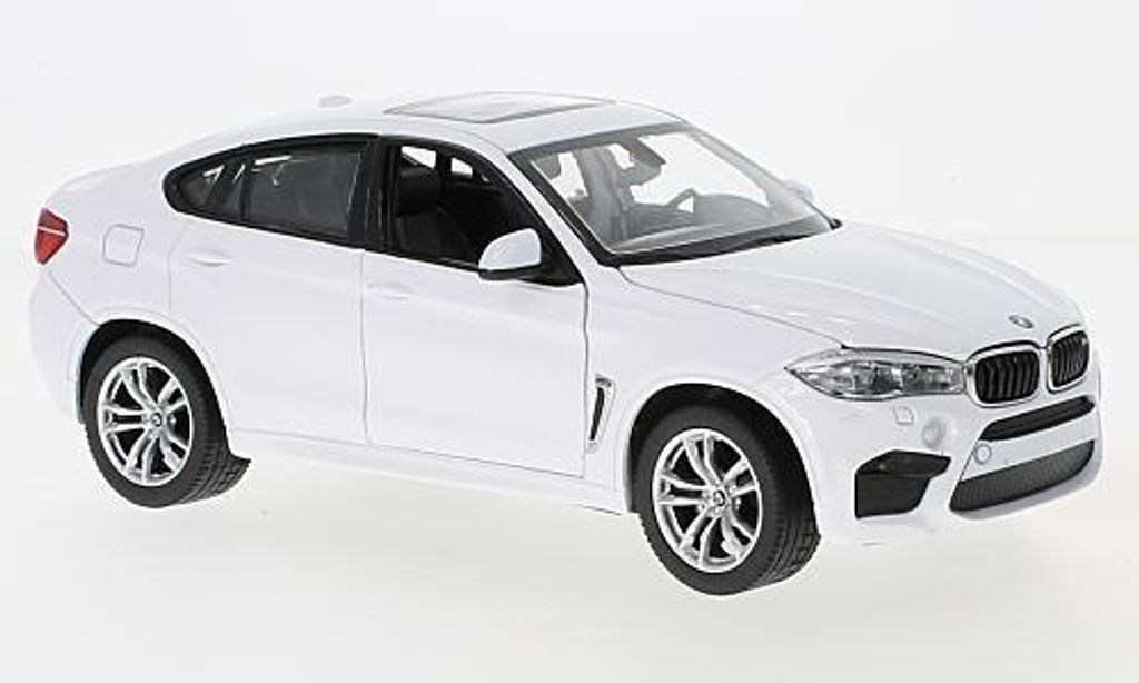 Rastar RAT56600WHITE - 1/24 - BMW X6M, weiss - Neu Produktbild 