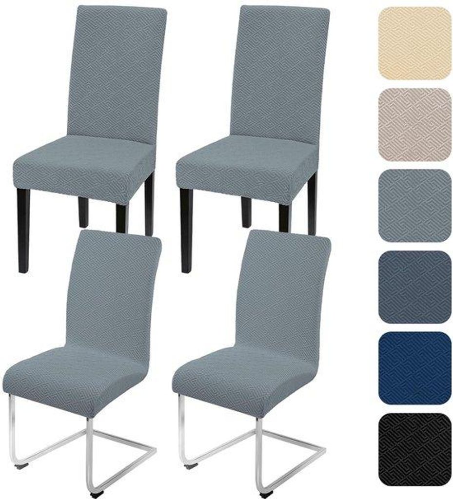 Schutzstühle für den Essbereich - Set mit 1 Stück - Vielfarbige - Reißfeste Stoffstühle