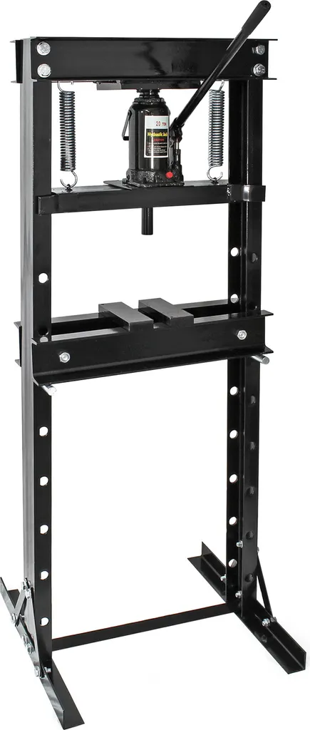 Presse hydraulique 20 tonnes avec manomètre Édition Noire robuste XPOtool