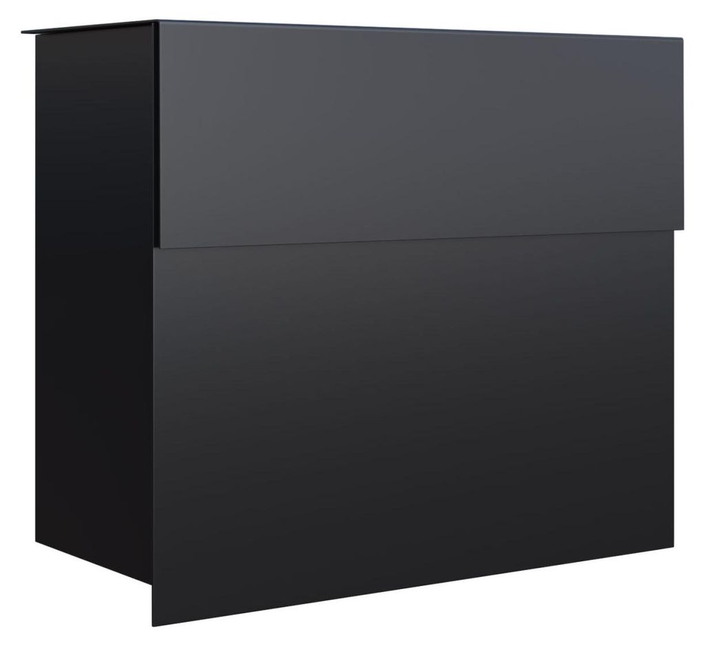 Wandbriefkasten Molto in Schwarz