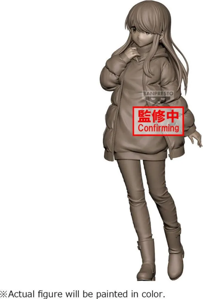 Figurine Rin Shima Grey Laid Back Camp S3 Finition Détails Précis