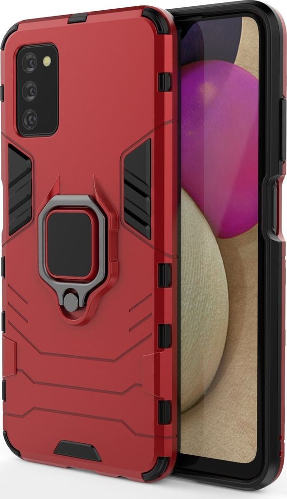 Mobigear Armor Ring  Samsung Galaxy A03s Hülle Hardcase Produktbild 