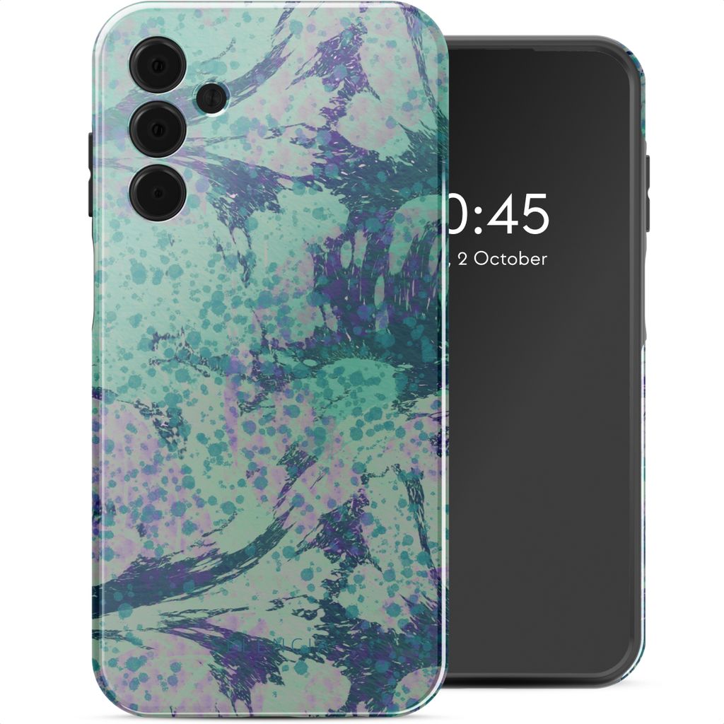 Selencia Vivid Back Cover Samsung Galaxy A15 (5G) - Fresh Paint Green