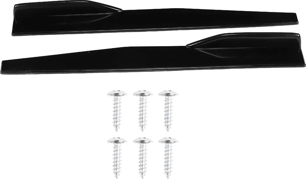 Protection Anti-rayure Bas de Caisse Noir Brillant Splitter Universel