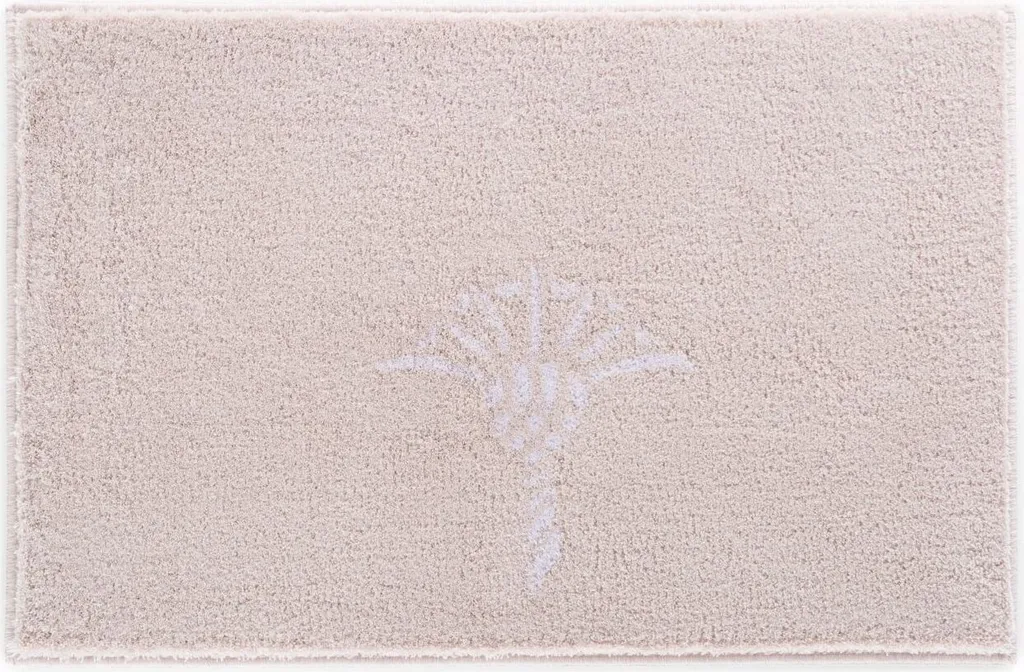 JOOP! Tapis de Bain Cornflower 60x90 Naturel - Moelleux et Absorbant