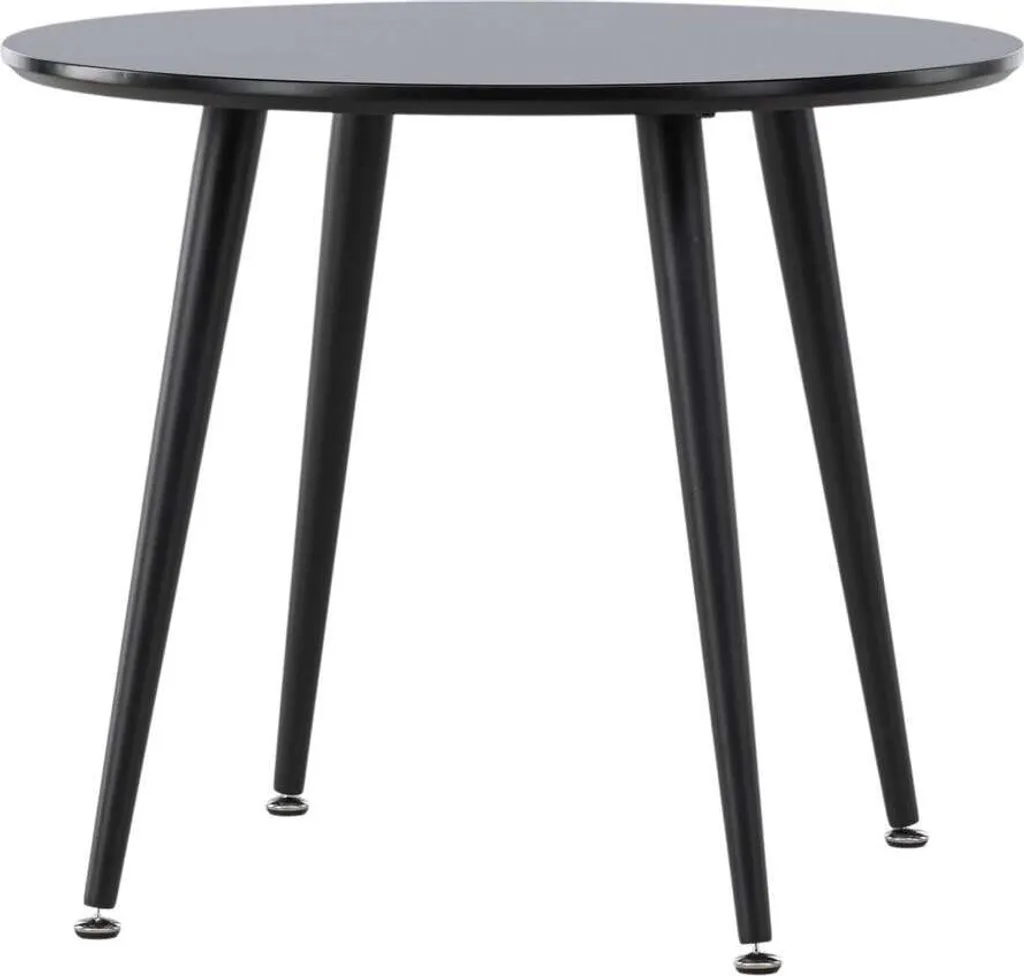 Petite Table de Bureau Noire 60cm pour Dessiner et Jouer dans la Chambre