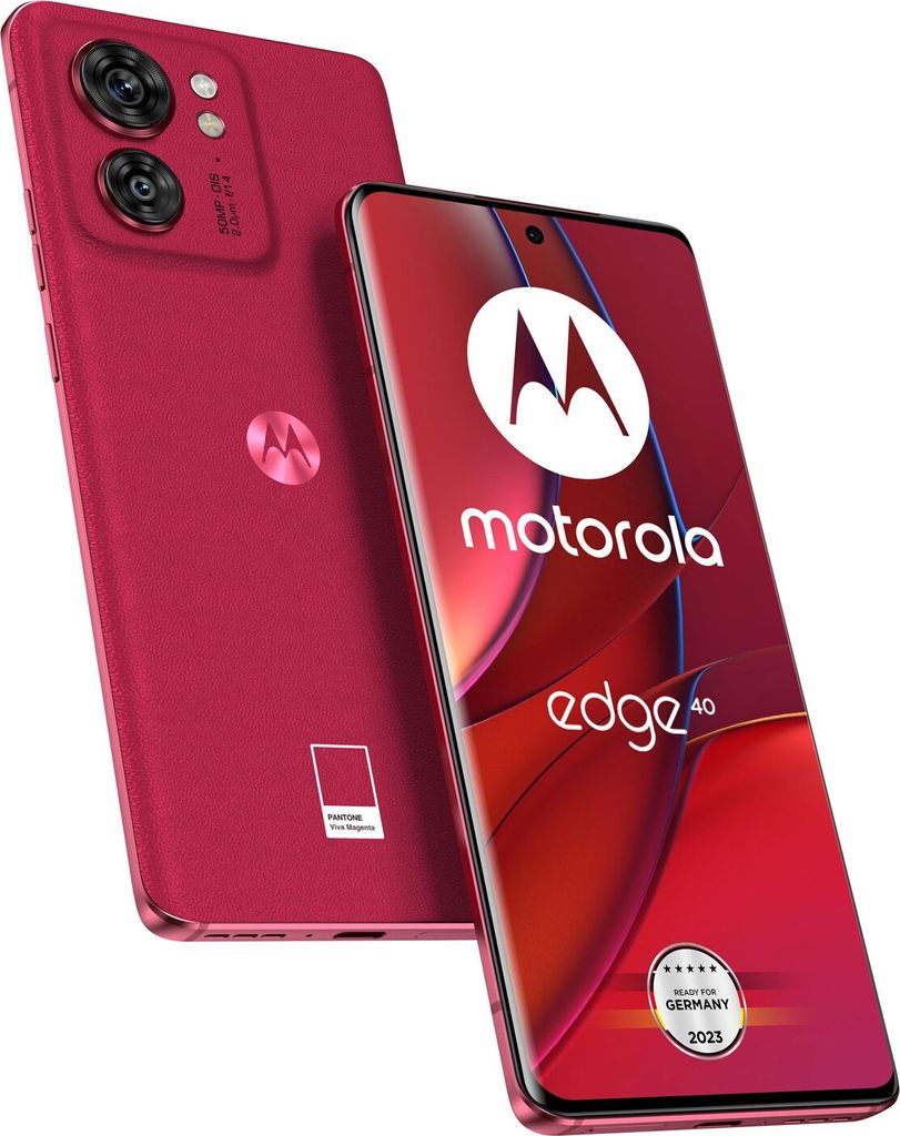 Motorola Edge 40 Neo 256 Go Bleu - Smartphone 5G Double SIM 12 Go RAM - Android 13 - Écran 6,55 Pouces