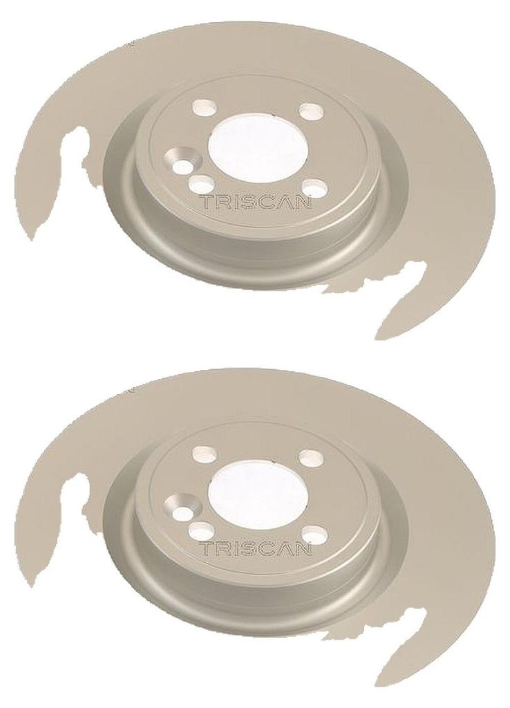 2 Bremsscheiben belüftet Ø 316 mm TRISCAN Bremsen-Expertise für u.a. MINI