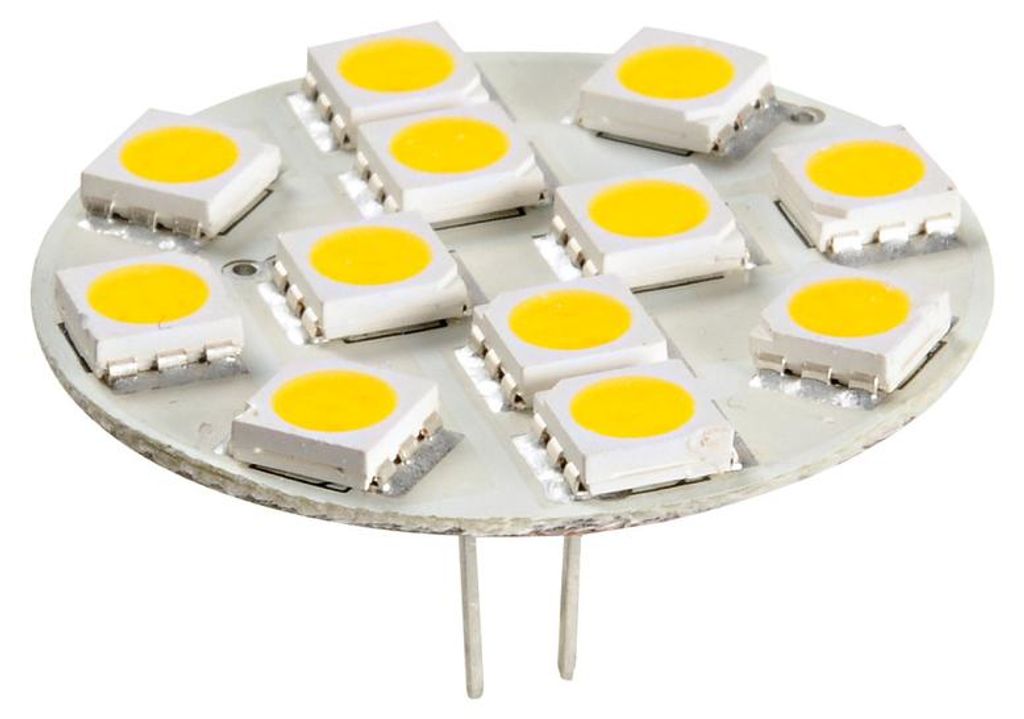 lampadina 12 LED G4 staffa posteriore Ø 30 mm , 1 pezzo Immagine del prodotto 
