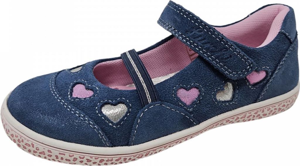Lurchi Tess Mädchen Ballerina in Blau, Größe 31 Produktbild 