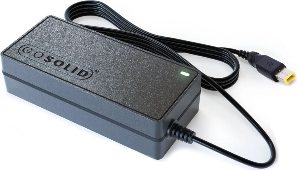 GO SOLID! Ladegerät kompatibel mit Lenovo 90W 20V/4,5A