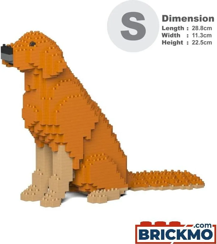 Sculpture Golden Retriever JEKCA ST19GR03-M02 avec Verrouillage Vis