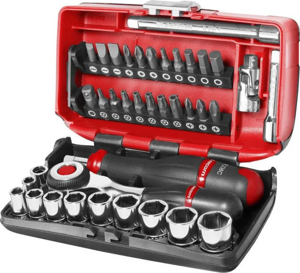 Composition de Serrage Facom 1/4 Pouce avec 38 Outils et Embouts