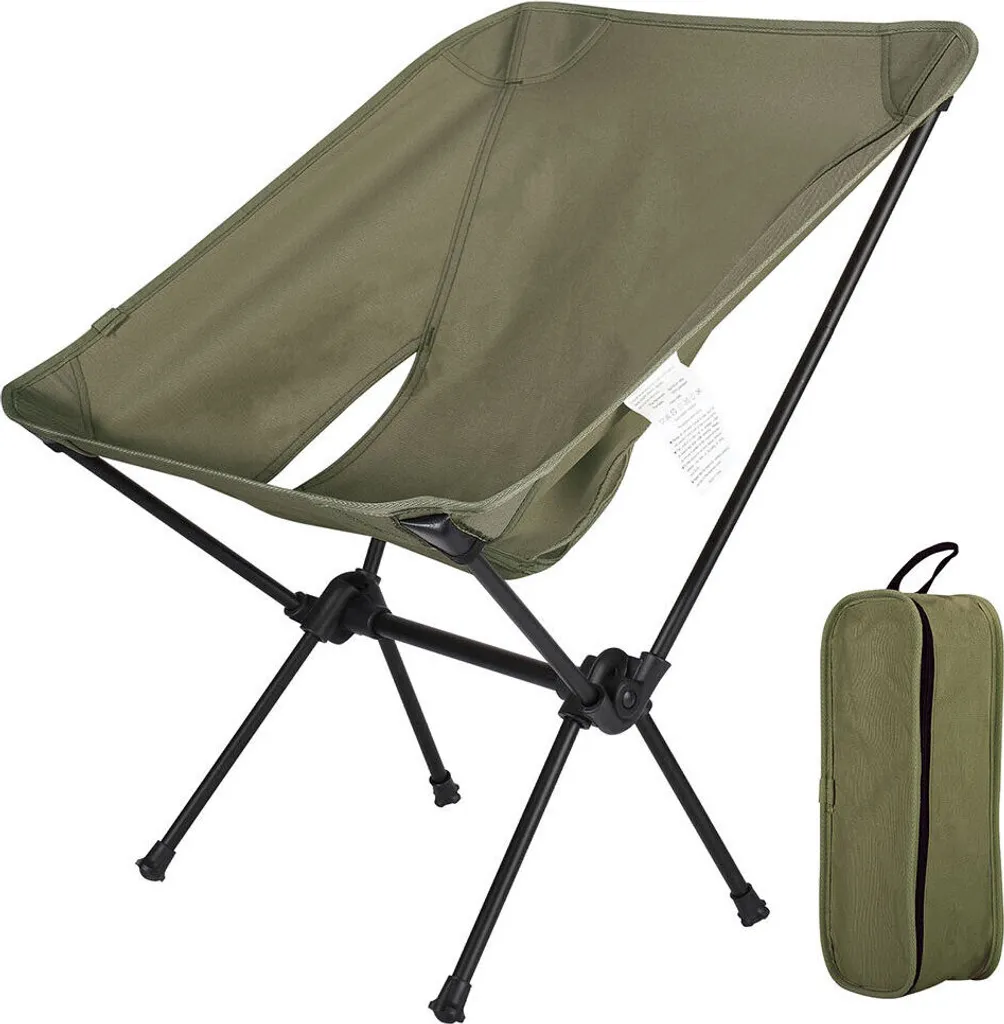 Siège de camping pliant pour enfant - Fauteuil léger extérieur avec sac