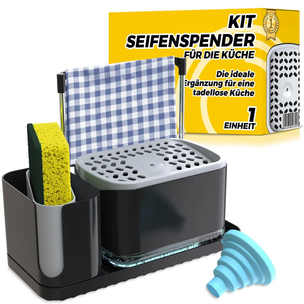 Accessoire de rangement évier pour un plan de travail propre et net
