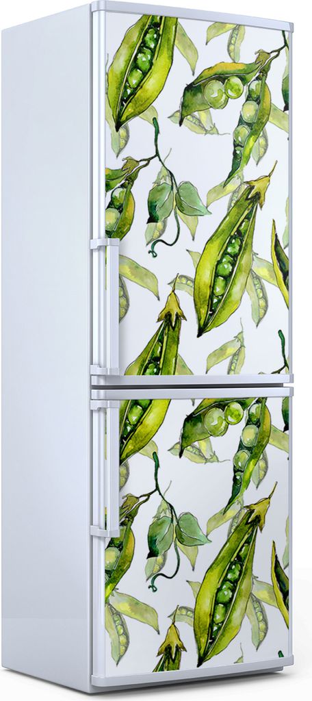 Magnete Dekorative - 60 cm x 180 cm - Küche Magnetmatte Kühlschrankmagnete - Erbsen Aus Wildgemüse