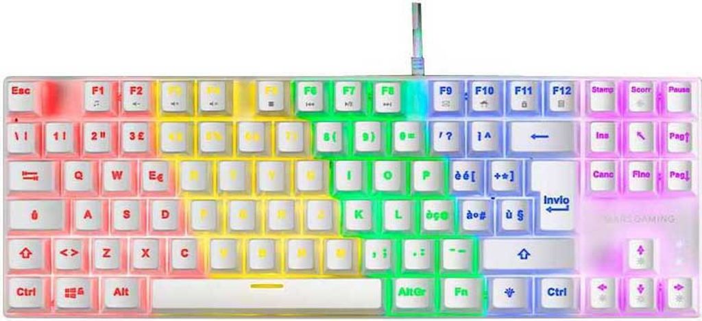 Mars Gaming MK80W, Kabelgebunden, USB, Mechanischer Switch, Produktbild 