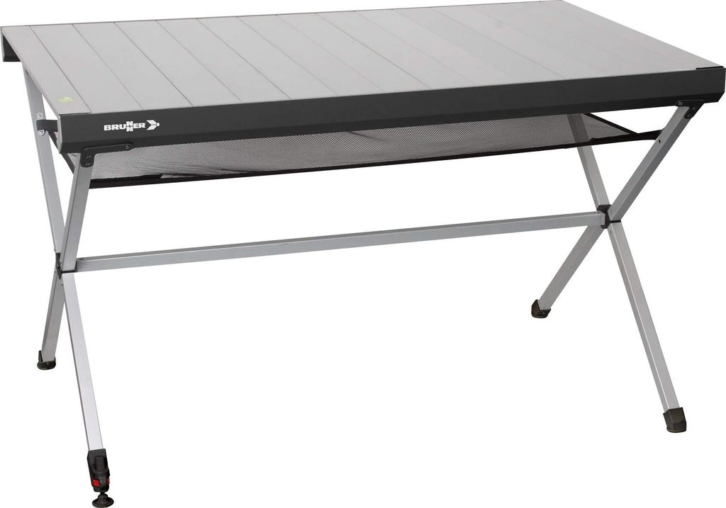 Brunner Tisch Titanium Axia 4 Silber/schwarz Produktbild 