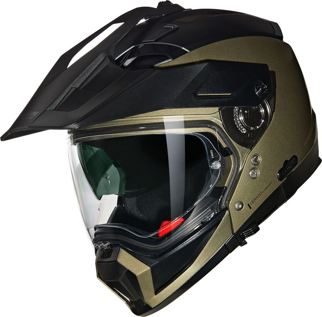 Nolan N70-2X 06 Classico Nobile N-Com Motocross Helm, braun, XS (55)