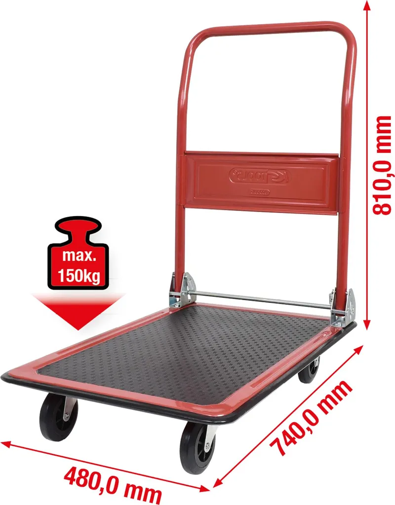 Diable de transport et chariot de manutention pliable multi-usage