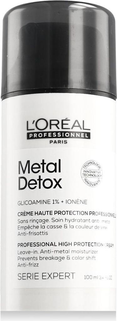 L ́Oréal Professionnel Série Expert Metal Detox Professional High Protection Cream Schutzcreme für den Haarglanz 100 ml