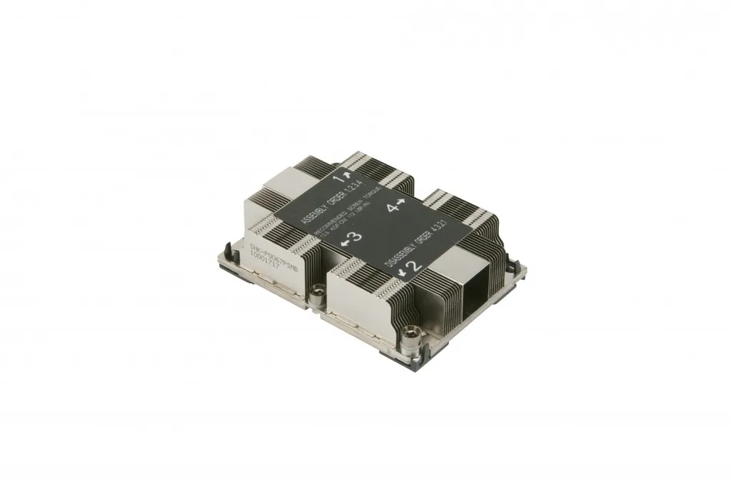 Refroidisseur CPU serveur Supermicro SNK-P0067PSMB radiateur passif lga